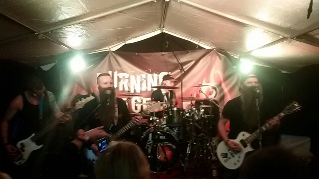 Burning Stage 16